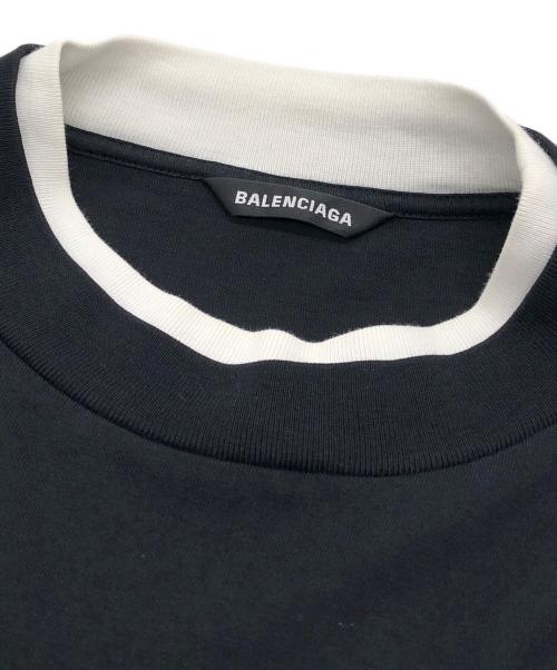 BALENCIAGA（バレンシアガ）BALENCIAGA (バレンシアガ) レイヤードビッグＴシャツ ブラック サイズ:Sの古着・服飾アイテム