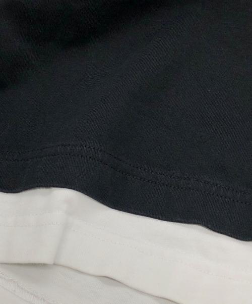 BALENCIAGA（バレンシアガ）BALENCIAGA (バレンシアガ) レイヤードビッグＴシャツ ブラック サイズ:Sの古着・服飾アイテム
