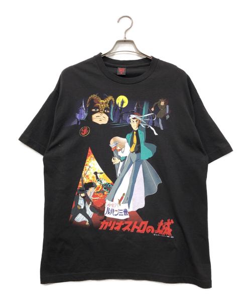 GEEKS RULE（ギークスルール）GEEKS RULE (ギークスルール) ルパン3世 カリオストロの城 プリントTシャツ ブラック サイズ:XLの古着・服飾アイテム