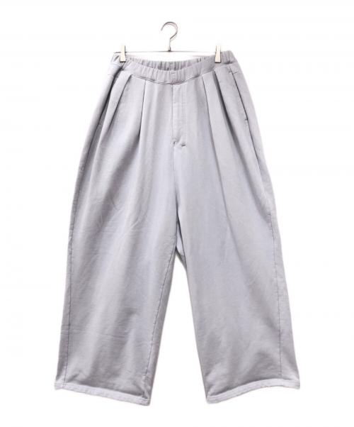 ANCELLM（アンセルム）ANCELLM (アンセルム) TUCK SWEAT PANTS グレー サイズ:2の古着・服飾アイテム