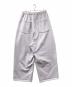 ANCELLM (アンセルム) TUCK SWEAT PANTS グレー サイズ:2：18000円