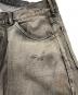 中古・古着 ANCELLM (アンセルム) SELVEDGE TAPERED 5P BLACK DENIM PANTS グレー サイズ:3：22000円
