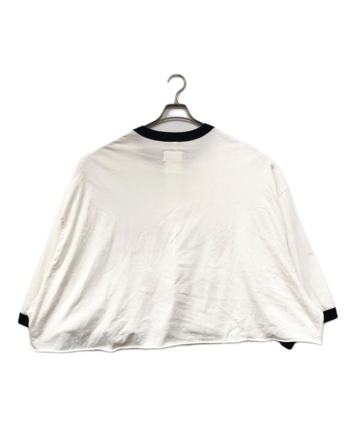 doublet（ダブレット）doublet (ダブレット) OVERSIZED RINGER T-SHIRT ホワイト サイズ:Mの古着・服飾アイテム