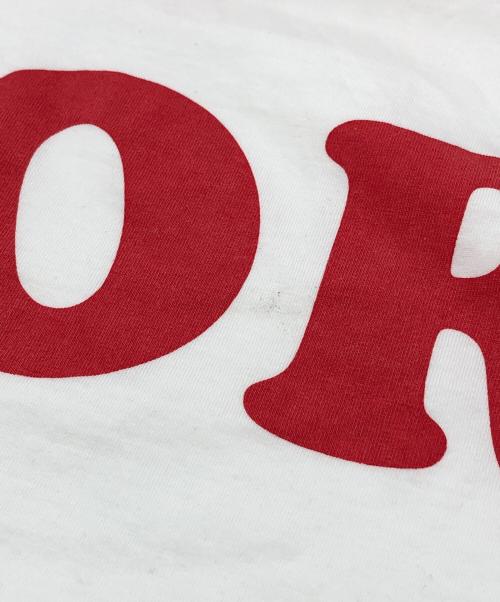 doublet（ダブレット）doublet (ダブレット) OVERSIZED RINGER T-SHIRT ホワイト サイズ:Mの古着・服飾アイテム