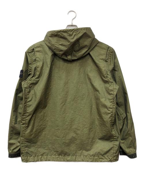 STONE ISLAND（ストーンアイランド）STONE ISLAND (ストーンアイランド) ナイロンパーカー カーキ サイズ:XLの古着・服飾アイテム