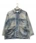 ANCELLM（アンセルム）の古着「AGING DENIM SHIRT JACKET」｜インディゴ