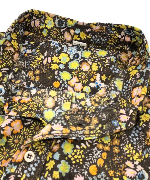 45R（フォーティファイブ・アール）45R (フォーティファイブ・アール) インドカディ秋の実プリントの908オーシャンシャツ ブラウン サイズ:下記参照の古着・服飾アイテム