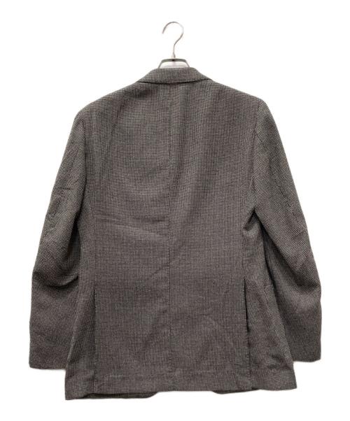 SOVEREGIN（ソブリン）SOVEREGIN (ソブリン) ファンシーチェック3Bジャケット ブラウン サイズ:46の古着・服飾アイテム