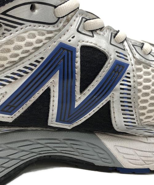 NEW BALANCE（ニューバランス）NEW BALANCE (ニューバランス) ML860XB ホワイト×ブルー サイズ:28cmの古着・服飾アイテム