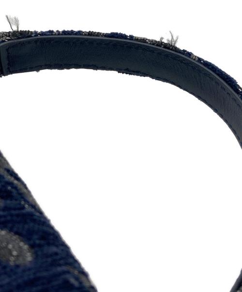 FURLA（フルラ）FURLA (フルラ) 1927 Mini Handbag fabric dark blue ネイビー サイズ:下記参照の古着・服飾アイテム