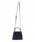 FURLA (フルラ) 1927 Mini Handbag fabric dark blue ネイビー サイズ:下記参照：18000円