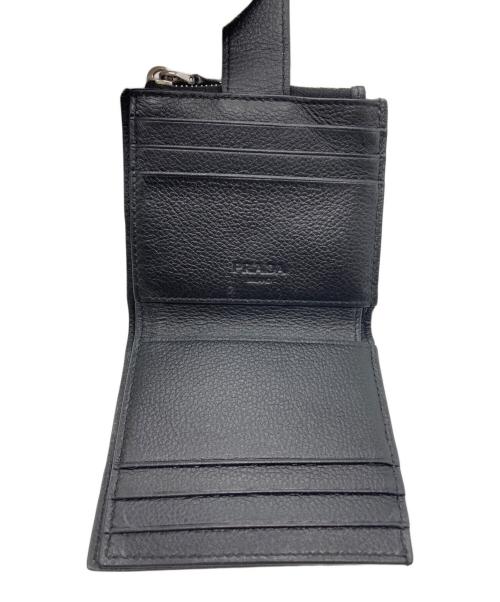 PRADA（プラダ）PRADA (プラダ) SAFFIANO TRIANGOLO ブラックの古着・服飾アイテム