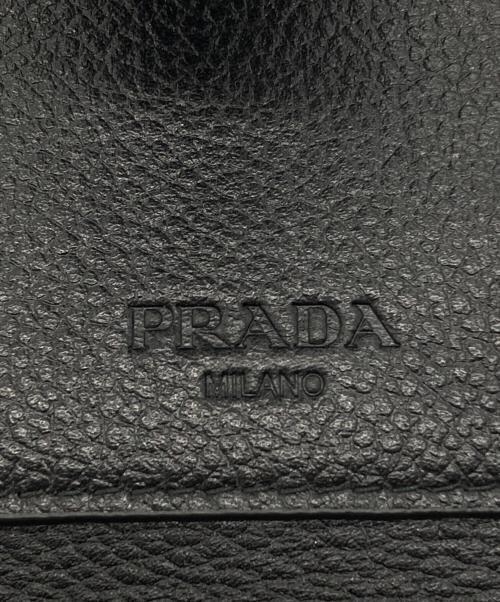 PRADA（プラダ）PRADA (プラダ) SAFFIANO TRIANGOLO ブラックの古着・服飾アイテム