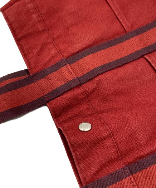 HERMES（エルメス）HERMES (エルメス) トートバッグ レッド サイズ:下記参照の古着・服飾アイテム