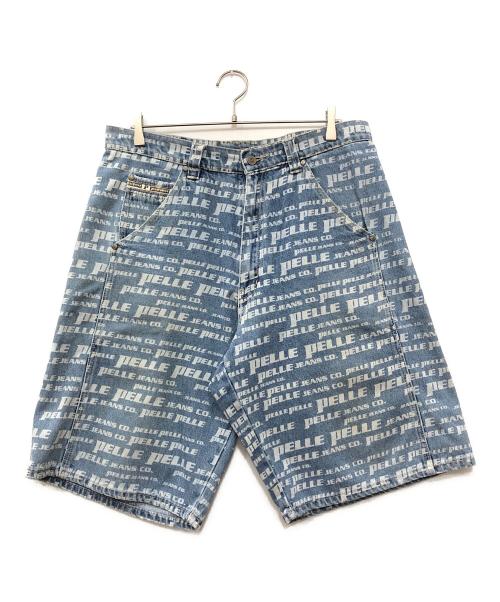 pellepelle（ペレペレ）pellepelle (ペレペレ) ハーフパンツ インディゴ サイズ:34の古着・服飾アイテム