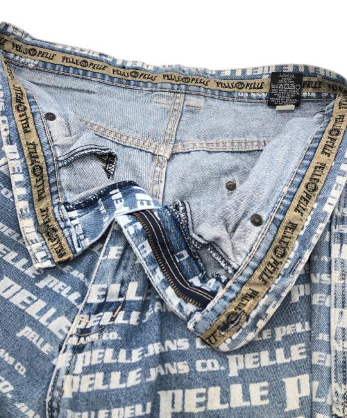 pellepelle（ペレペレ）pellepelle (ペレペレ) ハーフパンツ インディゴ サイズ:34の古着・服飾アイテム