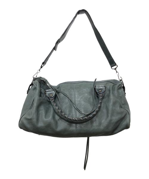 BALENCIAGA（バレンシアガ）BALENCIAGA (バレンシアガ) Twiggy 2WAYレザーハンドバッグ グレー サイズ:下記参照の古着・服飾アイテム