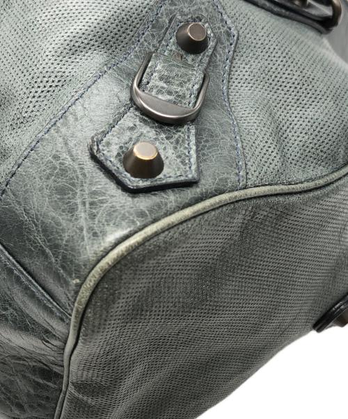 BALENCIAGA（バレンシアガ）BALENCIAGA (バレンシアガ) Twiggy 2WAYレザーハンドバッグ グレー サイズ:下記参照の古着・服飾アイテム