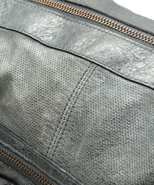 BALENCIAGA（バレンシアガ）BALENCIAGA (バレンシアガ) Twiggy 2WAYレザーハンドバッグ グレー サイズ:下記参照の古着・服飾アイテム