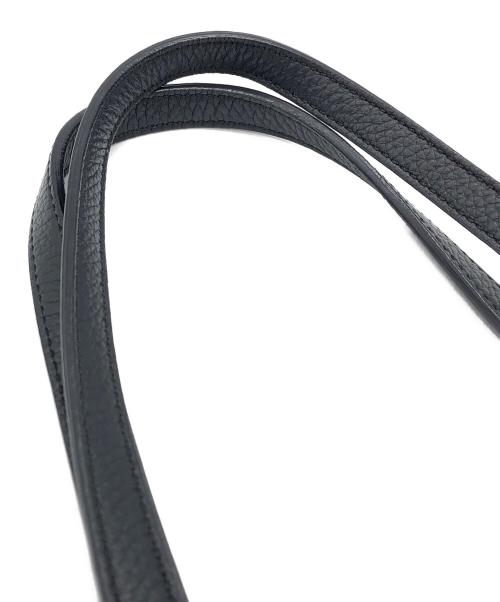 TOD'S（トッズ）TOD'S (トッズ) レザートートバッグ ネイビー サイズ:下記参照の古着・服飾アイテム