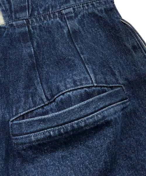 CLANE（クラネ）CLANE (クラネ) BACK OPEN DENIM ALL IN ONE インディゴ サイズ:1の古着・服飾アイテム