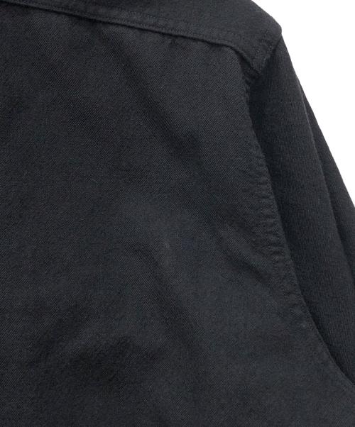 MADISON BLUE（マディソンブルー）MADISON BLUE (マディソンブルー) 金ボタンシャツ ブラック サイズ:02（M）の古着・服飾アイテム