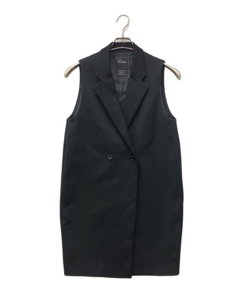 Lisiere（リジェール）Lisiere (リジェール) ロングジレ ブラック サイズ:下記参照の古着・服飾アイテム