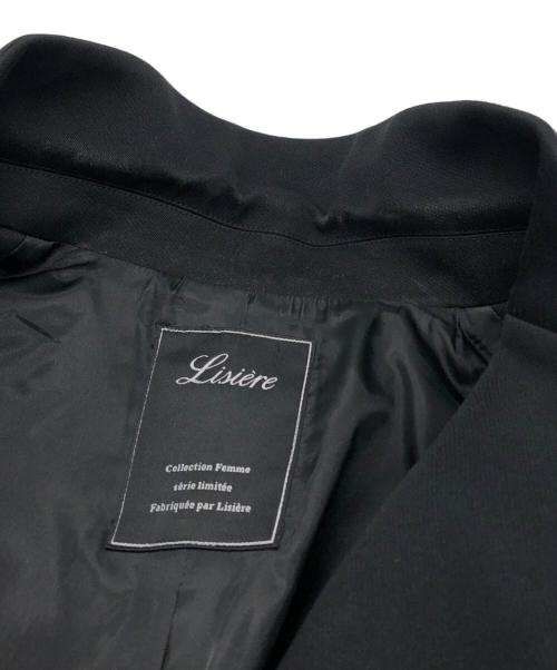 Lisiere（リジェール）Lisiere (リジェール) ロングジレ ブラック サイズ:下記参照の古着・服飾アイテム