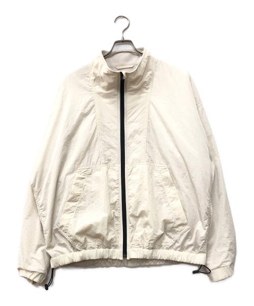 YLEVE（イレーヴ）YLEVE (イレーヴ) ナイロンブルゾン ホワイト サイズ:5の古着・服飾アイテム