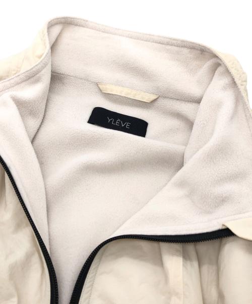 YLEVE（イレーヴ）YLEVE (イレーヴ) ナイロンブルゾン ホワイト サイズ:5の古着・服飾アイテム