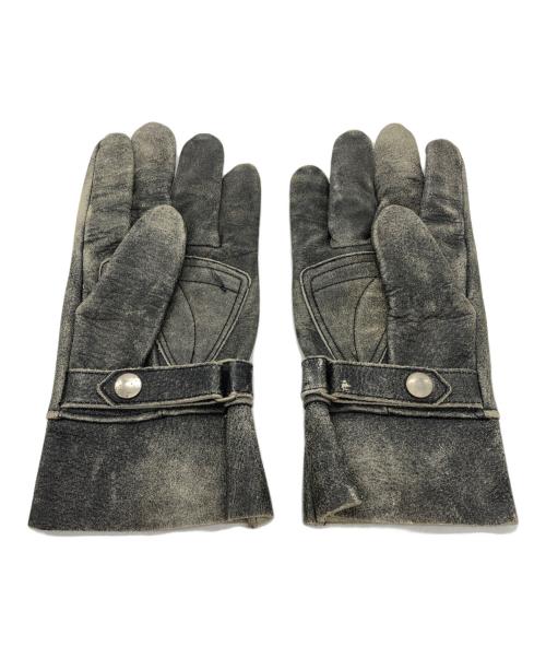 COMME des GARCONS HOMME（コムデギャルソン オム）COMME des GARCONS HOMME (コムデギャルソン オム) レザーグローブ ブラック サイズ:下記参照の古着・服飾アイテム