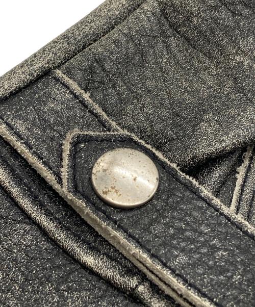 COMME des GARCONS HOMME（コムデギャルソン オム）COMME des GARCONS HOMME (コムデギャルソン オム) レザーグローブ ブラック サイズ:下記参照の古着・服飾アイテム