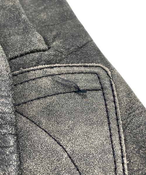 COMME des GARCONS HOMME（コムデギャルソン オム）COMME des GARCONS HOMME (コムデギャルソン オム) レザーグローブ ブラック サイズ:下記参照の古着・服飾アイテム