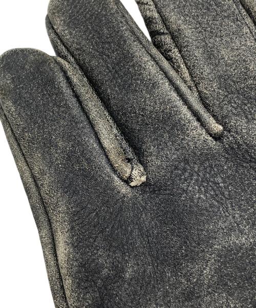 COMME des GARCONS HOMME（コムデギャルソン オム）COMME des GARCONS HOMME (コムデギャルソン オム) レザーグローブ ブラック サイズ:下記参照の古着・服飾アイテム