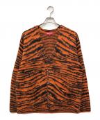 SUPREMEシュプリーム）の古着「BRUSHED MOHAIR CARDIGAN」｜ブラウン