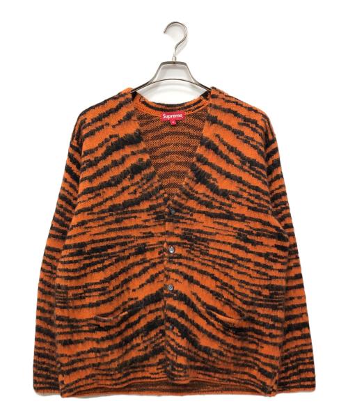 SUPREME（シュプリーム）Supreme (シュプリーム) BRUSHED MOHAIR CARDIGAN ブラウン サイズ:Mの古着・服飾アイテム