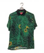 SUPREMEシュプリーム）の古着「PEACOCK SHIRT」｜グリーン