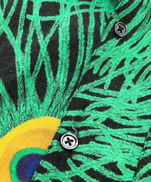 SUPREME（シュプリーム）Supreme (シュプリーム) PEACOCK SHIRT グリーン サイズ:Mの古着・服飾アイテム