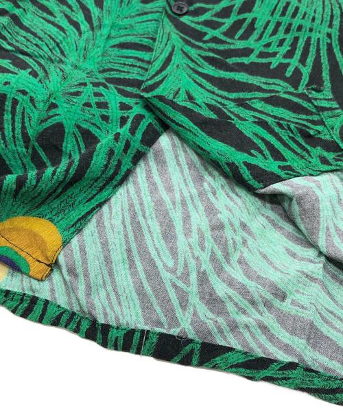 SUPREME（シュプリーム）Supreme (シュプリーム) PEACOCK SHIRT グリーン サイズ:Mの古着・服飾アイテム