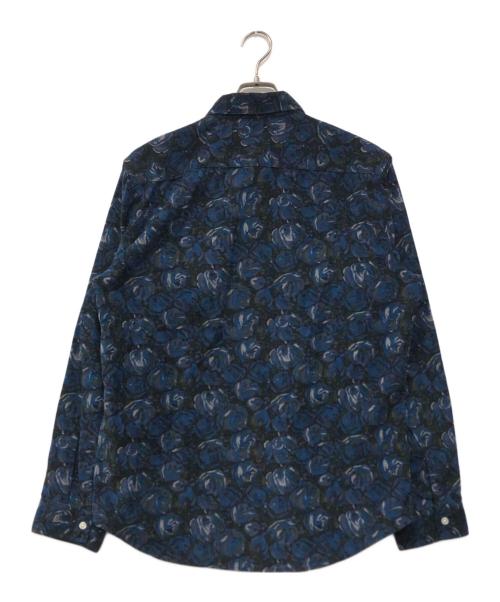SUPREME（シュプリーム）Supreme (シュプリーム) ROSES CORDUROY SHIRT ネイビー サイズ:Mの古着・服飾アイテム