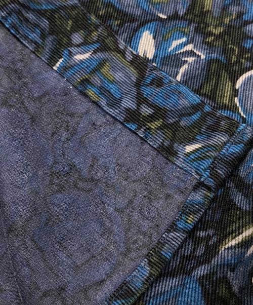 SUPREME（シュプリーム）Supreme (シュプリーム) ROSES CORDUROY SHIRT ネイビー サイズ:Mの古着・服飾アイテム