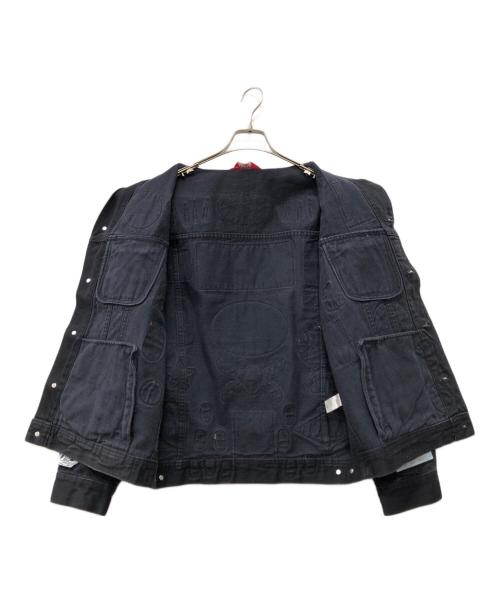 SUPREME（シュプリーム）Supreme (シュプリーム) PATCHES DENIM  JACKET ブラック サイズ:Mの古着・服飾アイテム