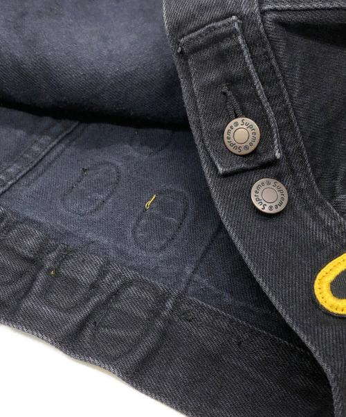 SUPREME（シュプリーム）Supreme (シュプリーム) PATCHES DENIM  JACKET ブラック サイズ:Mの古着・服飾アイテム