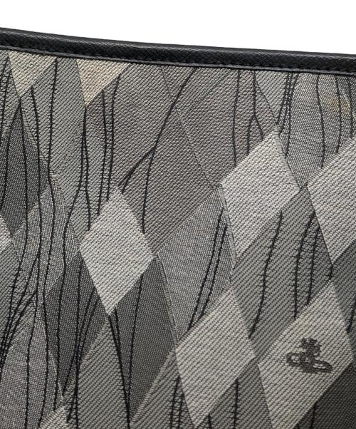 Vivienne Westwood（ヴィヴィアンウエストウッド）Vivienne Westwood (ヴィヴィアンウエストウッド) オーブ アーガイル柄ショルダーバッグ グレー サイズ:下記参照の古着・服飾アイテム