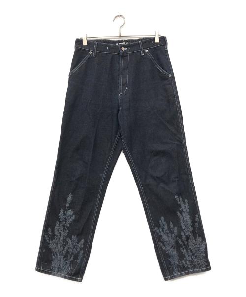 jacquemus（ジャックムス）jacquemus (ジャックムス) ラベンダープリントデニム インディゴ サイズ:28の古着・服飾アイテム