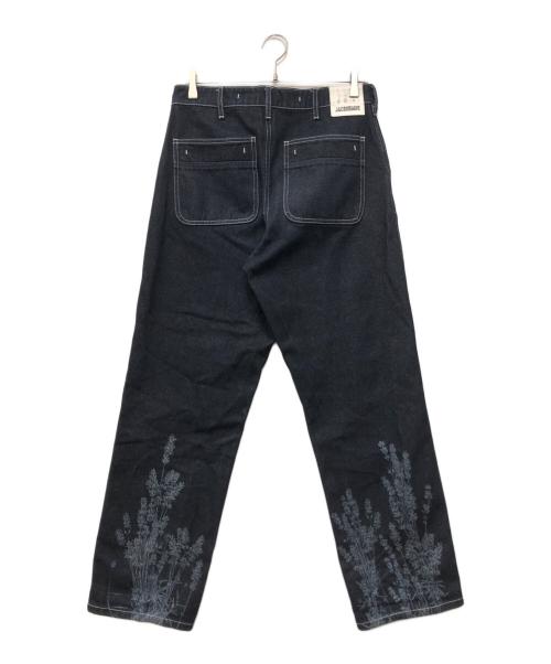 jacquemus（ジャックムス）jacquemus (ジャックムス) ラベンダープリントデニム インディゴ サイズ:28の古着・服飾アイテム