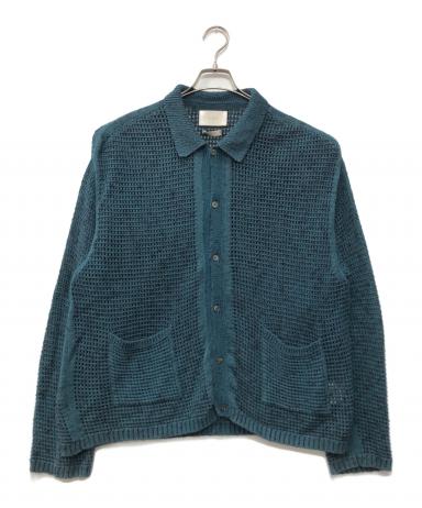 中古・古着通販】YOKE (ヨーク) MESH KNITTED BUTTONED CARDIGAN