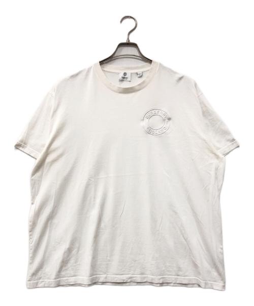 BURBERRY（バーバリー）BURBERRY (バーバリー) ロゴ刺繍Tシャツ ホワイト サイズ:XLの古着・服飾アイテム