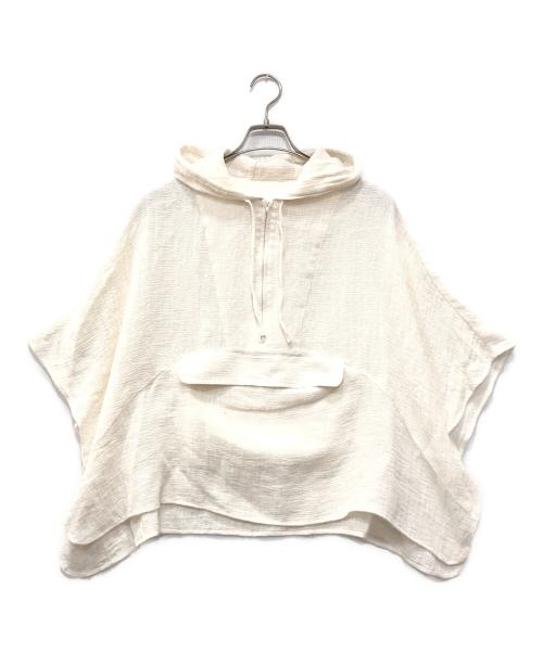 journal standard luxe（ジャーナルスタンダード ラックス）journal standard luxe (ジャーナルスタンダード ラックス) Conny’s CLOSET Poncho ホワイト サイズ:下記参照の古着・服飾アイテム