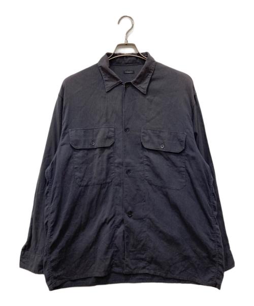 COMOLI（コモリ）COMOLI (コモリ) 空紡オックス C.P.Oシャツ ネイビー サイズ:3の古着・服飾アイテム
